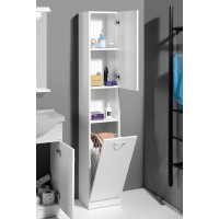Aqualine SIMPLEX ECO vysoká skříňka s košem 30x180x30cm SIME310