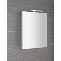Sapho GRETA galerka s LED osvětlením, 60x70x14cm, bílá mat GR060-0031