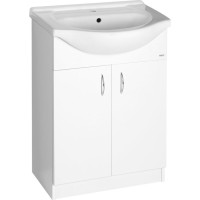 Aqualine SIMPLEX ECO 65 umyvadlová skříňka včetně umyvadla 63x83, 5x30, 7cm SIME650