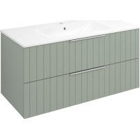 Sapho CIRASA umyvadlová skříňka 99, 8x52x46cm, verde strip CR100-4444S