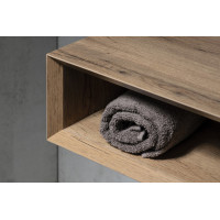 Sapho MORIAN umyvadlová skříňka 100x14x48cm, dub, pravá MR116