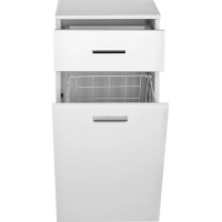 Aqualine ZOJA/KERAMIA FRESH skříňka spodní s košem 35x78x29cm, bílá 50261