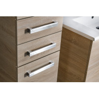 Aqualine VEGA skříňka vysoká 35x184x31cm, dub platin VG985