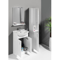 Aqualine SIMPLEX ECO 50 umyvadlová skříňka včetně umyvadla 47x83, 5x29cm SIME500