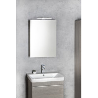 Sapho GRETA galerka s LED osvětlením, 50x70x14cm, bílá mat GR050-0031