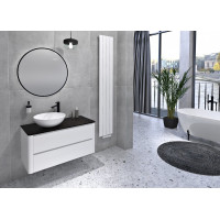 Sapho LUCIE umyvadlová skříňka s rockstone deskou 89, 5x45x44, 5cm, bílá / rare rock LU090-3030-01