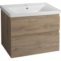 Aqualine ALTAIR umyvadlová skříňka 77, 5x60x45cm, dub emporio AI380