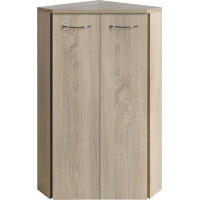 Aqualine ZOJA/KERAMIA FRESH skříňka rohová 35x78x35cm, dub platin 50323
