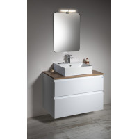 Aqualine ALTAIR umyvadlová skříňka 86, 5x60x45cm, bílá AI290