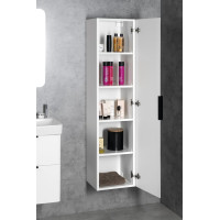 Aqualine DENEB skříňka vysoká 31x150x35cm L/P, bílá mat DN180