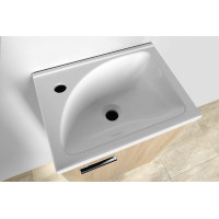Aqualine ZOJA/KERAMIA FRESH umyvadlová skříňka 40x50x32cm, dub platin 51048DP