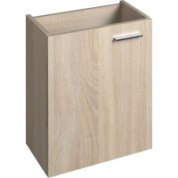 Aqualine ZOJA umyvadlová skříňka 39, 5x50x22cm, dub platin 51049DP