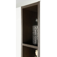 Sapho ESPACE otevřená policová skříňka 30x172x32cm, bílá ESC160-3030