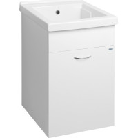Aqualine Skříňka pod výlevku 43x70x49, 6cm, bílá 57034