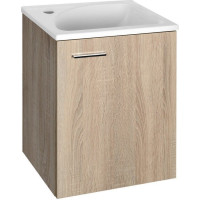 Aqualine ZOJA/KERAMIA FRESH umyvadlová skříňka 40x50x32cm, dub platin 51048DP