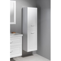 Aqualine FAVOLO vysoká skříňka košem 40x150x31cm, bílá mat FV160