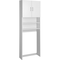 Aqualine SIMPLEX ECO skříňka za pračku 63x25x190cm, bílá SIME715