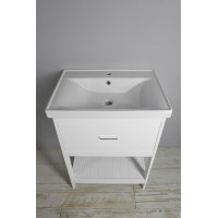 Aqualine ETIDE umyvadlová skříňka 61, 5x85x44 cm, bílá mat ET615