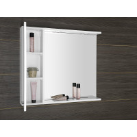 Aqualine ZOJA horní skříňka k zrcadlu Korin, 20x70x14cm, bílá 45462