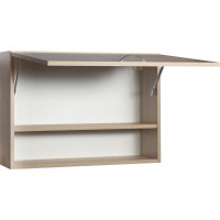 Aqualine ZOJA/KERAMIA horní skříňka výklopná 70x50x20cm, dub platin 52364