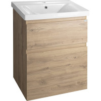 Aqualine ALTAIR umyvadlová skříňka 57x72, 5x45cm, dub emporio AI360