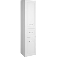 Aqualine FAVOLO vysoká skříňka košem 40x184x31cm, bílá mat FV180