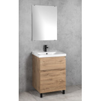 Aqualine ALTAIR umyvadlová skříňka 57x72, 5x45cm, dub emporio AI360