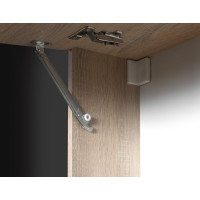 Aqualine ZOJA/KERAMIA horní skříňka výklopná 70x50x20cm, dub platin 52364