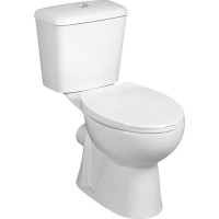 Aqualine JOSE WC kombi, dvojtlačítko 3/6l, zadní odpad, bílá PS8812