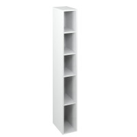 Sapho ESPACE otevřená policová skříňka 20x172x32cm, bílá ESC100-3030
