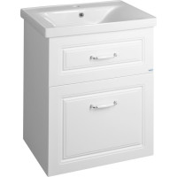 Aqualine FAVOLO umyvadlová skříňka 57x72, 5x44, 6cm, bílá mat FV260