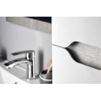 Sapho WAVE skříňka vysoká 35x140x30cm, levá/pravá, bílá/dub stříbrný WA245-3011