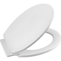 Aqualine ESMERALDA WC sedátko, Soft Close, bílá ES8816