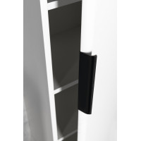 Aqualine DENEB skříňka vysoká 31x150x35cm L/P, bílá mat DN180