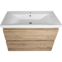 Aqualine ALTAIR umyvadlová skříňka 86, 5x60x45cm, dub emporio AI390