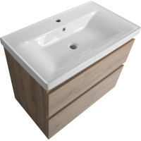 Aqualine ALTAIR umyvadlová skříňka 77, 5x60x45cm, dub emporio AI380