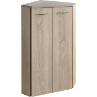 Aqualine ZOJA/KERAMIA FRESH skříňka rohová 35x78x35cm, dub platin 50323