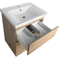 Aqualine ALTAIR umyvadlová skříňka 57x72, 5x45cm, dub emporio AI360