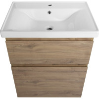 Aqualine ALTAIR umyvadlová skříňka 61, 5x72, 5x45cm, dub emporio AI365