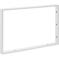 Sapho Podpěrná konzole 490x330x40mm, lakovaná ocel, bílá mat, 1 ks 30371