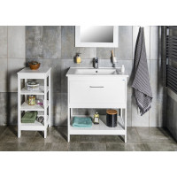 Aqualine ETIDE umyvadlová skříňka 71, 5x85x44 cm, bílá mat ET725