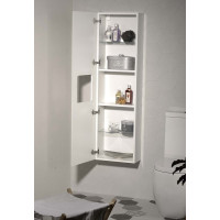 Sapho ELLA skříňka vysoká 40x140x20cm, 1x dvířka, levá/pravá, bílá EL400-3030