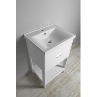 Aqualine ETIDE umyvadlová skříňka 51, 5x85x44 cm, bílá mat ET515