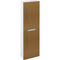 Sapho MEDIENA skříňka vysoká 40x140x20cm, 2x dvířka, levá/pravá, bílá mat/dub natural MD452