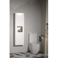 Sapho ELLA skříňka vysoká 40x140x20cm, 1x dvířka, levá/pravá, bílá EL400-3030