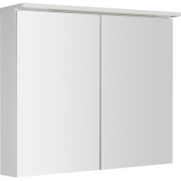 Aqualine KAWA STRIP galerka s LED osvětlením 80x70x22cm, bílá WGL80S