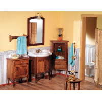 Sapho RETRO umyvadlová skříňka 60x80x45cm, buk 735140