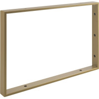 Sapho Podpěrná konzole 490x330x40mm, lakovaná ocel, zlato mat, 1 ks 30377