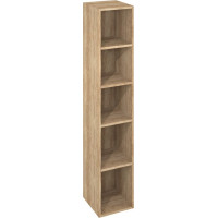 Sapho ESPACE otevřená policová skříňka 30x172x32cm, dub alabama ESC160-2222