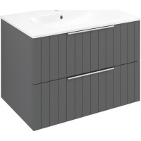 Sapho CIRASA umyvadlová skříňka 69, 8x52x46cm, carina strip CR701-4141S